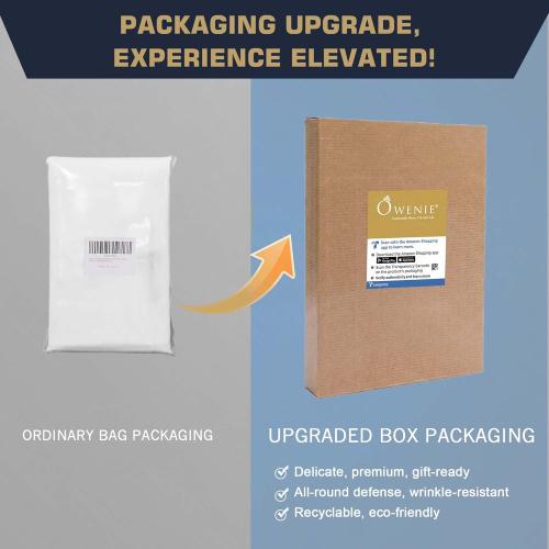 OWENIE White Sheer Curtains, Long, 2 Panels, Rod Pocket, Light Filtering, Cafe Curtains for Kitchen, Bedroom, Small Window,  100% Polyester