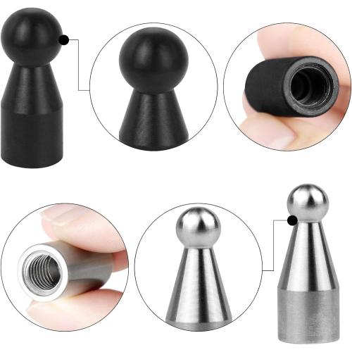 Paintless Dent Repair Tools Car Dents Removal Rods Kit with Tips Repair Set for Auto Body Removal of Hail Dents