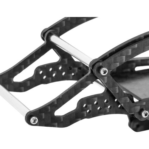 INJORA Kangaroo Carbon Fiber Chassis Frame Kit for SCX24 Deadbolt JLU C10 Bronco 1/24 RC Crawler Upgrade