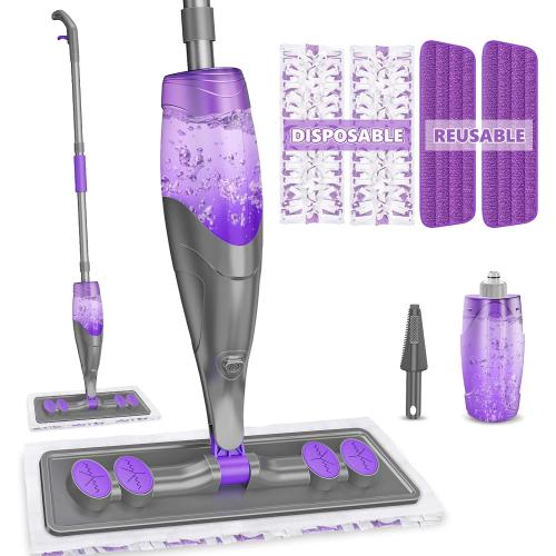 Spray Mops for Floor Cleaning - Wet Dry Mops for Hardwood Tile
