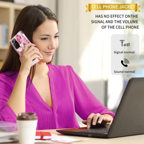 Asuwish Compatible with Samsung Galaxy Note 20 Ultra Glaxay Note20 Plus 5G Wallet Case Tempered Glass Screen Protector Kickstand Phone Cases for Gaxaly Notes 20Ultra Note20  U   20  Twenty Not Purple