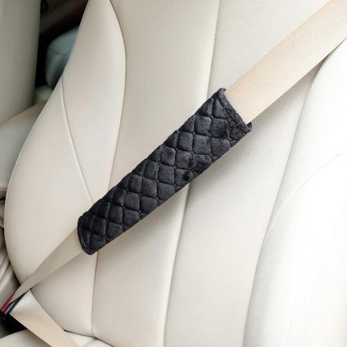 Tatuo 4 Pack Seat Belt Cover Extra Long Seat Belt Pads for Car Soft Comfort Shoulder Strap Covers Harness Pads Helps Protect Your Neck and Shoulder(11.8 Inch,Black)