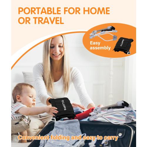 Baby Door Jumper with Soft Rug, Durable Toddler Bouncer with Adjustable Height-Funny Baby Walking Harness, Protable Baby Doorway Jumper for Indoor/Outdoor