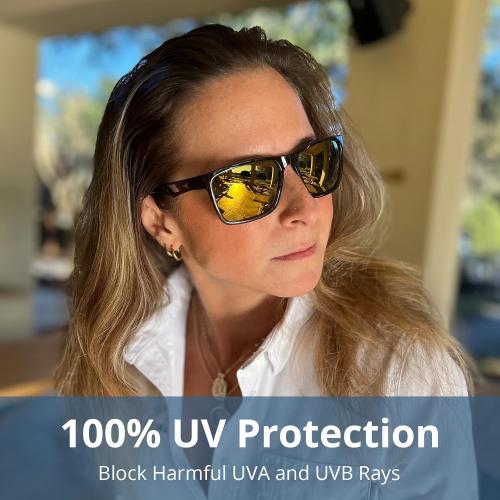 KastKing FlatRock Polarized Sport Sunglasses for Men & Women, UV Protection