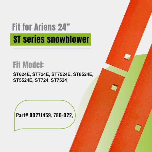 Snow Blowers Scraper Bar Replacement for Ariens 24 Scraper Bar Blade ST624E, ST724E, ST7524E, ST8524E, ST5524E, ST724, ST7524 Part# 00271459, 780-022