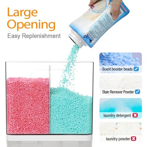 Conworld Laundry Detergent Dispenser, Scent Booster Beads Dispenser for Laundry Room Organization, Suitable for Beads, Stain Remover Powder