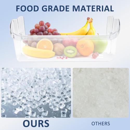 242126602 Refrigerator Door Bin Shelf Replacement Compatible for Frigi.daire Cros.ley Refrigerator Door 2 Packs