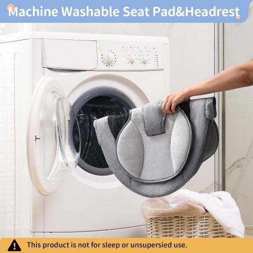 LAREX Baby Swing Infant Swing Electric Toddler Baby Rocker Portable for Newborn Boy Girl, 5 Sway Speeds with Remote Control, 10 Preset Melodies and Bluetooth, 0-6 Months Max 20 Lbs (Black)