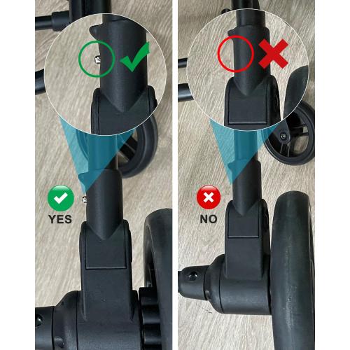 Size Large Color Black and Blue  Folding Shopping Cart 55L Retail Shopping Carts with 55L Replacement Bag Larger Capacity