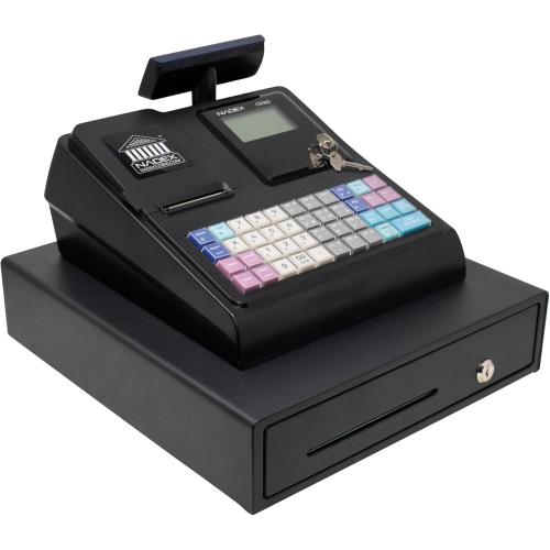 Nadex Coins Thermal-Print Electronic Cash Register, Black, NWHNXTE1376