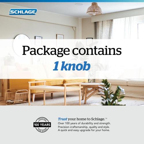 Plymouth Knob with Camelot Trim Non-Turning Lock, Bright Chrome (F170 PLY 625 CAM)