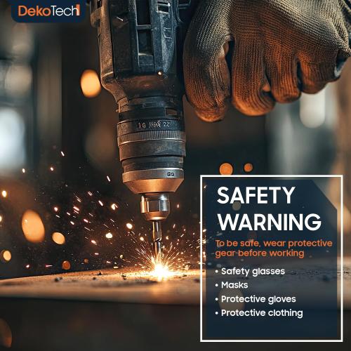 Brad Point Wood Drill Bit Set – High-Speed Steel with 1/4 Hex Shank – Precision Drilling for Hardwood, Softwood, Plywood, and MDF – Quick-Change Design for Power Drills ( 5-Piece )