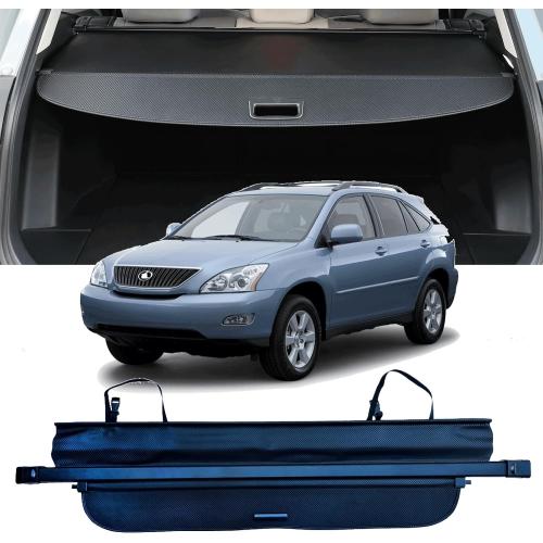 Cargo Cover Compatible with Lex/us RX350 RX450h 2004-2009 SUV Accessories Retractable Rear Trunk Cover Trunk Security Privacy Screen RX350 RX330 RX400h Cargo Cover 2004 2005 2006 2007 2008 2009