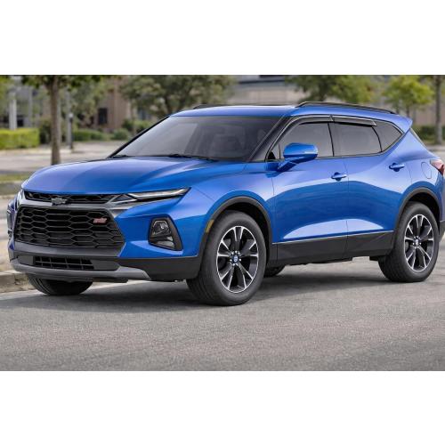 2019-2026 Tape-On Rain Guards for Chevrolet Blazer (Crossover) Side Window Visor Deflectors LT RS Premier Durable Tinted Shades 2020 2021 2022 2023 2024 2025