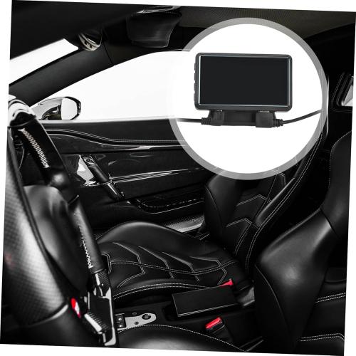 Vehicle Black Box 1pc Car Driving Compact Automobile Recorder Motion Dual Lens Design for Front and Interior Easy to Use for Vehicle Safety
