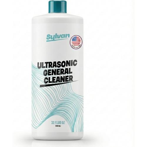 Ultrasonic Cleaner Solution Concentrate | Makes 50 Gal. | Made in The USA | For All Ultrasonic Machines | Cleaning Liquid 32 Oz.