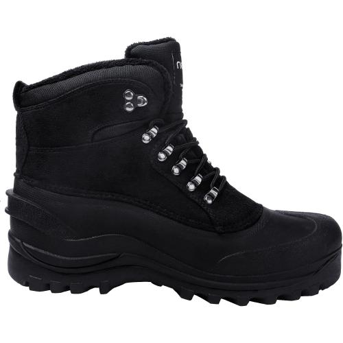 Size 7riemot Women's Men's Winter Boots Waterproof Insulated Snow Shoes for Outdoor Hiking Skiing Warm Lightweight Anti-Slip Ankle Boots Black Brown Grey Purple