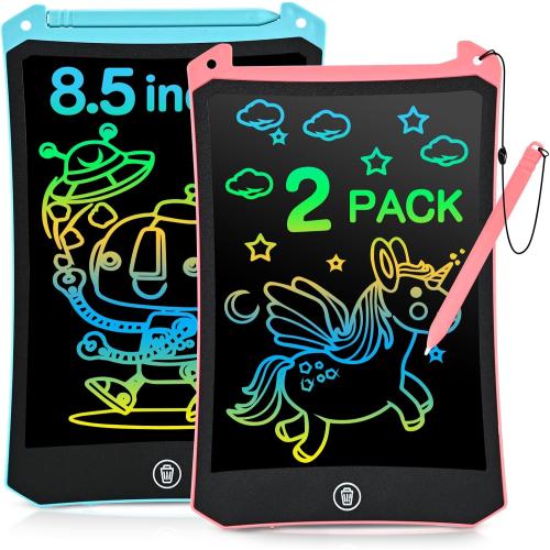 cimetech Toddler Girl Gifts, LCD Writing Tablet, Travel Essentials Toys