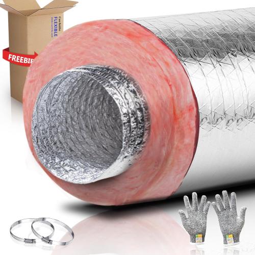 8 Inch Flexible HVAC Hose, 25 Feet R8 for Heating and Air Conditioning Systems‼️ in packaging never used‼️