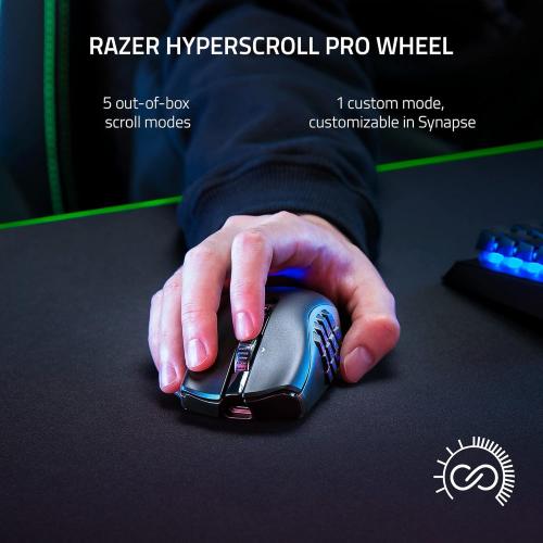 Razer Naga V2 Pro Mouse Right-Hand Rf Wireless   Bluetooth   USB, W128281627 (Rf Wireless   Bluetooth   USB Type-C Optical 30000 Dpi)