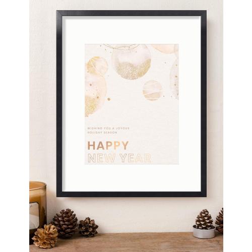 Black Annecy 16x20 Picture Frames (1 Pack, Black), Simple Designed Photo Frame, For Pictures 16x20 for Wall Mounting, Classic Simple Home Office Decor