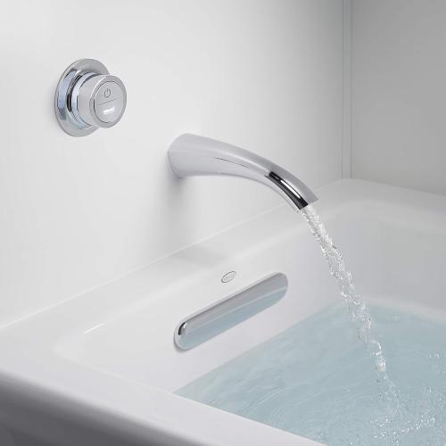 KOHLER 45133-BN Alteo Wall-Mount Non-Diverter Bath Spout, Vibrant Brushed Nickel
