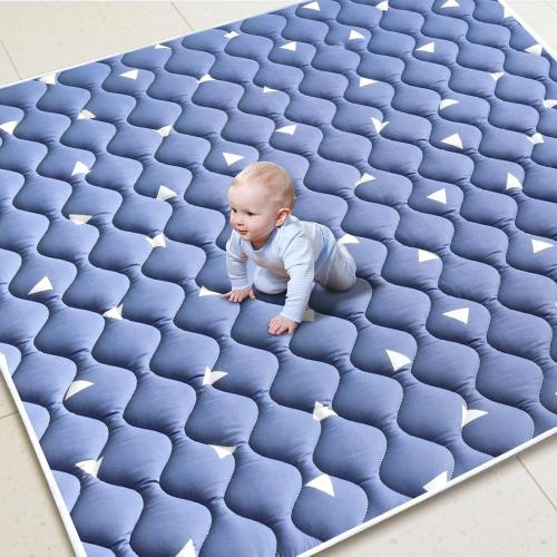 Lilyvibebearhappy Premium Foam Baby Play Mat 79 X 71, Extra Large Soft Thicker Activity Playmats for Babies, Toddlers, Infants, Play & Tummy Time, Foldable & Machine Washable Baby Crawling Mat