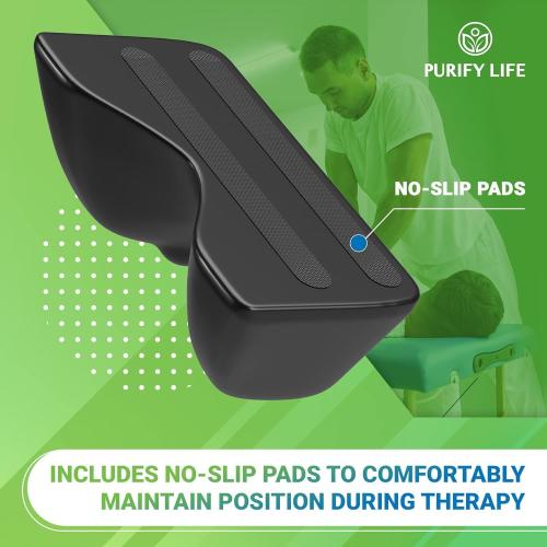Purify Life Occipital Release Tool for Pivotal Therapy and TMJ - Cervical Traction Pillow - Neck Stretcher and Shoulder Relaxer - Neck Traction Device for Spinal Alignment & Tension Headaches