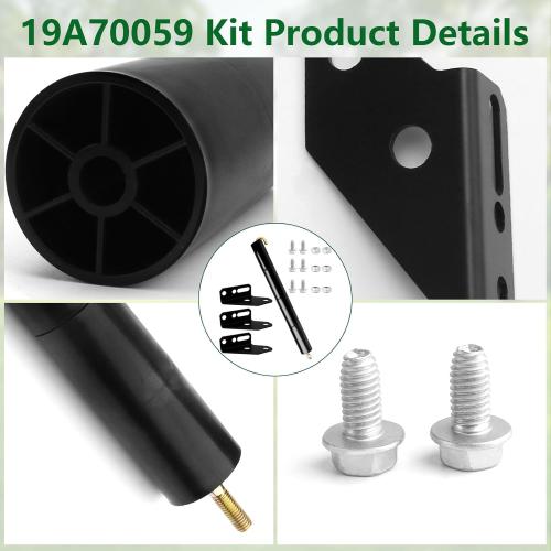 19A70059 Lawn Striping Kit Compatible with 50-60 Cub Cadet and Troy-Bilt Mustang Series Zero Turn Mowers