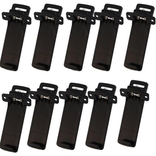 UV5R Belt Clip Two-Way Radios Walkie Talkie Belt Clip for Baofeng UV-5R Series 10 Pcs/Set