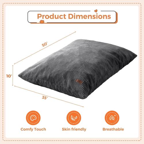 MAXYOYO 3 in 1 Kids Bean Bag Chair Bed, Convertible Chair Folds from Bean Bag to Lounger, Child Floor Sofa for Gaming, Reading, Floor Mattress with High-Density Foam Filling