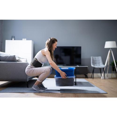Copper Compression Lower Back Lumbar Support Brace, 1 Guaranteed Highest Copper Content, Great for All Activities! Infused Fit Wrap/Belt, Wear Anywhere! (Waist 39 - 50)