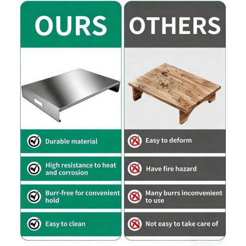 Gas Stove Top Covers,2 In 1 Gas Stove Cover,Stainless Steel Gas Stove Covers,Sink Cover Noodle Cutting Board For Electric Gas Burners Sink Noodle Board,Black,Single Size 15x 21.5x3(2, Silver)