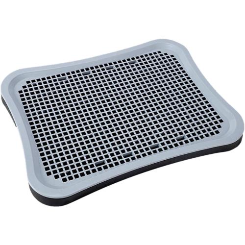 Pet Pee Toilet Puppy Potty Tray Easy to Clean Litter Bedding Box Potty Trainer Training Pads for Pets Accessories Kitten Bunny Small Animals, Black