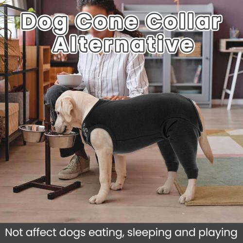 Nanaki Dog Wound Care Shirt, Leg Sleeves to Stop Licking Rear Leg and Abdomen, Surgery Suit for Female Spay, Onesie for Surgery Female, Surgical Recovery Suit Wound Heal Clothes