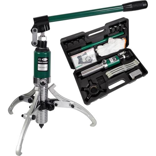 Hydraulic Gear Puller, 5 Ton Max. Capacity Hydraulic Puller, 2 or 3 Jaws Bearing Hub Separator, Hydraulic Puller Separator Tool for Pulling Hubs (8 inch JAW)