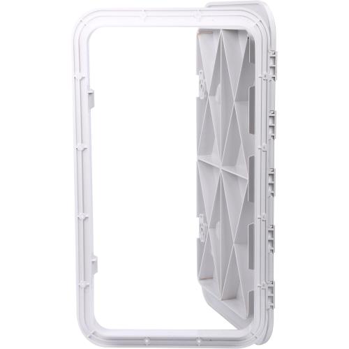 Amarine Made Boat Hatch 24 X 14, 180 Degree Lid Hinge Boat Deck Hatch, Marine Hatch with Non Slip Surface, Durable Construction Boat Access Hatch & Lid, Weatherproof and Easy to Install