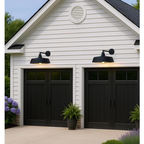 JOESA Extra Large 24” Outdoor gooseneck barn Light, Rustic Farmhouse Style Wall Mounted barn Lighting, Perfect for Outdoor Home, Porch and Garage Lighting