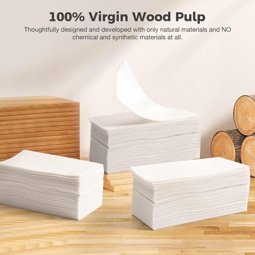 200 Linen-Feel Guest Towels Cloth-Like Hand Towels Disposable Bathroom Napkins Thicken Guest Towel Soft, Absorbent 12 x 17 for Bathroom, Kitchen, Wedding Reception or Dinner Party