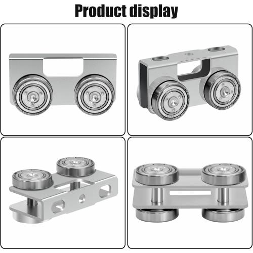 P2750-EG 4 Wheel Light Duty Trolley Assembly for Unistrut, Use for All 1-5/8 P1000, P1001, P5000, P5001, P5500, P5501 or Taller Strut Channel, Unistrut, Superstrut (4PACK)