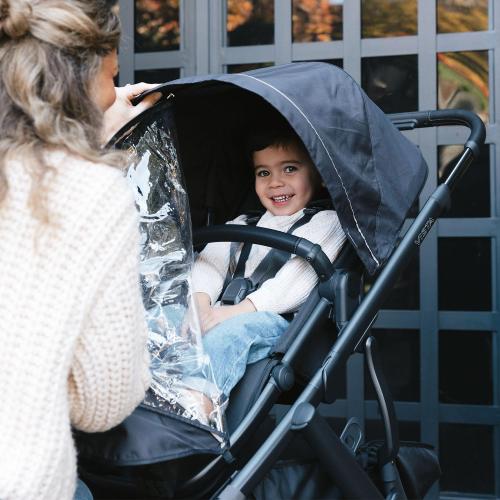UPPAbaby Performance Rain Shield for Vista and Cruz Strollers / Waterproof and Windproof Coverage / Ventilated Design / Quick Attachment / Easy Access to Child