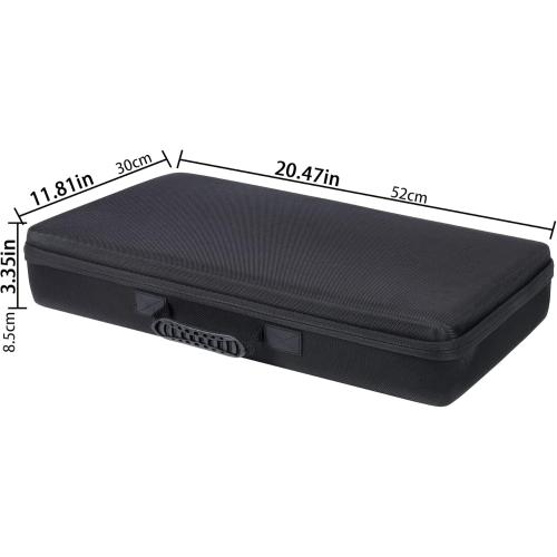 khanka Hard Travel Case Replacement for Pioneer PRO DJ (DDJ-FLX4) 2-deck Rekordbox Pioneer Smart DJ Controller