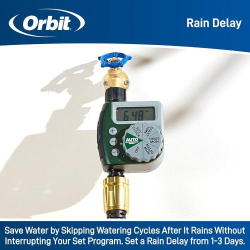 Orbit 62061Z 1-Outlet Programmable Digital Hose Watering timer