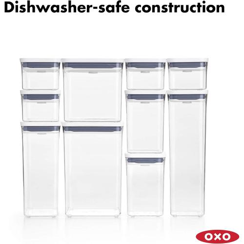 OXO Good Grips POP Container - Slim Rectangle Mini 0.4 Qt