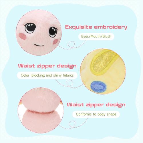 MaoGoLan Butterfly Stuffed Animals for Teen Girls 31 inch Giant Pink Butterfly Plush with 3 Babies Inside, Soft Insect Toy Cute Birthday Gift for Kids Christmas Party Favors Decors