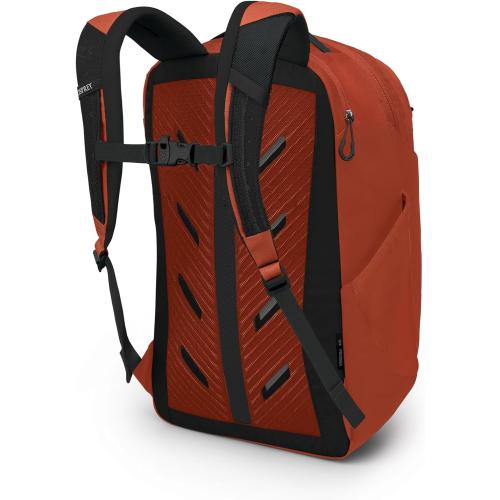 Osprey Proxima 30L Campus Laptop Backpack - Organized Everyday Pack with Tech Storage, Water Bottle Pockets, and Comfortable Carry - Perfect for School, Commute, and Travel, Firestarter Orange