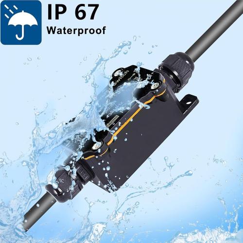 AC110V Remote Control Power Switch,Waterproof Wireless Light Switch,165 Feet Long,AC110V/120V/250V/20A RF Module Relay,Outdoor Weatherproof Smart Socket,Electrical Equipment