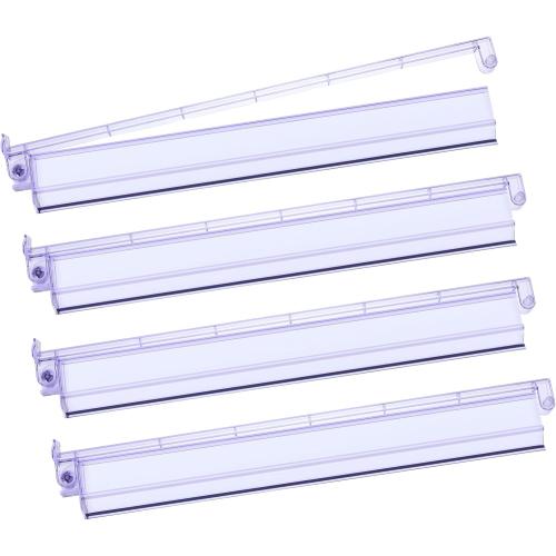 Mahjong Racks with Pushers 4PCS Set Majiang Tile Holder Acrylic Mahjong Racks Accessories and Gifts