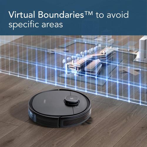 ECOVACS DEEBOT OZMO 950 2-in-1 Robot Vacuum Cleaner & Mop with Smart Navi 3.0 Technology, Up to 3 Hours of Runtime, Multi-Floor Mapping, 3 Levels of Suction Power, Hard Floors & Carpets, and Pet Hair‼️Light dirt‼️