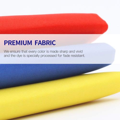 ANLEY Fly Breeze 3x5 Foot Puerto Rico Flag - Vivid Color and Fade proof - Canvas Header and Double Stitched - Puerto Rican National Flags Polyester with Brass Grommets 3 X 5 Ft